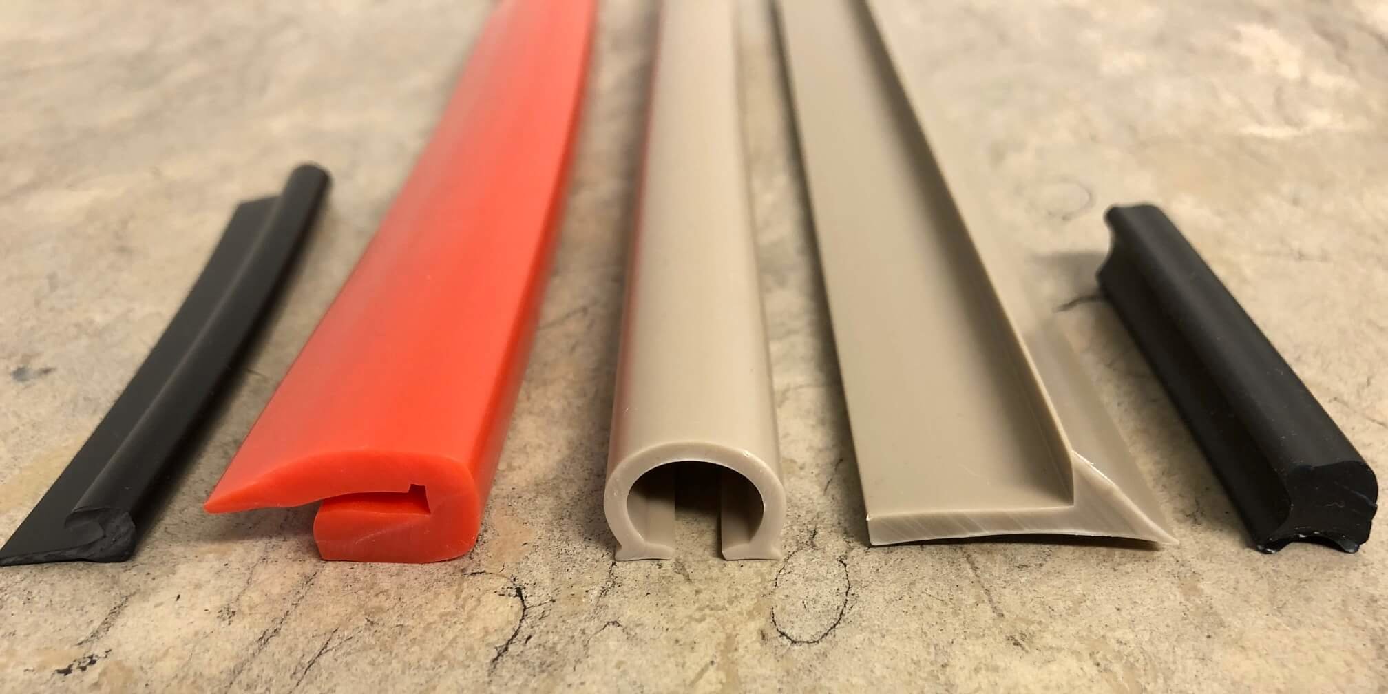 Kunststoff Profile PVC-weich, TPE, PP - Kantenschutz, Dichtprofile