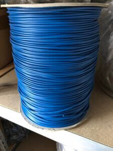PVC-Rundschnur blau 3 mm